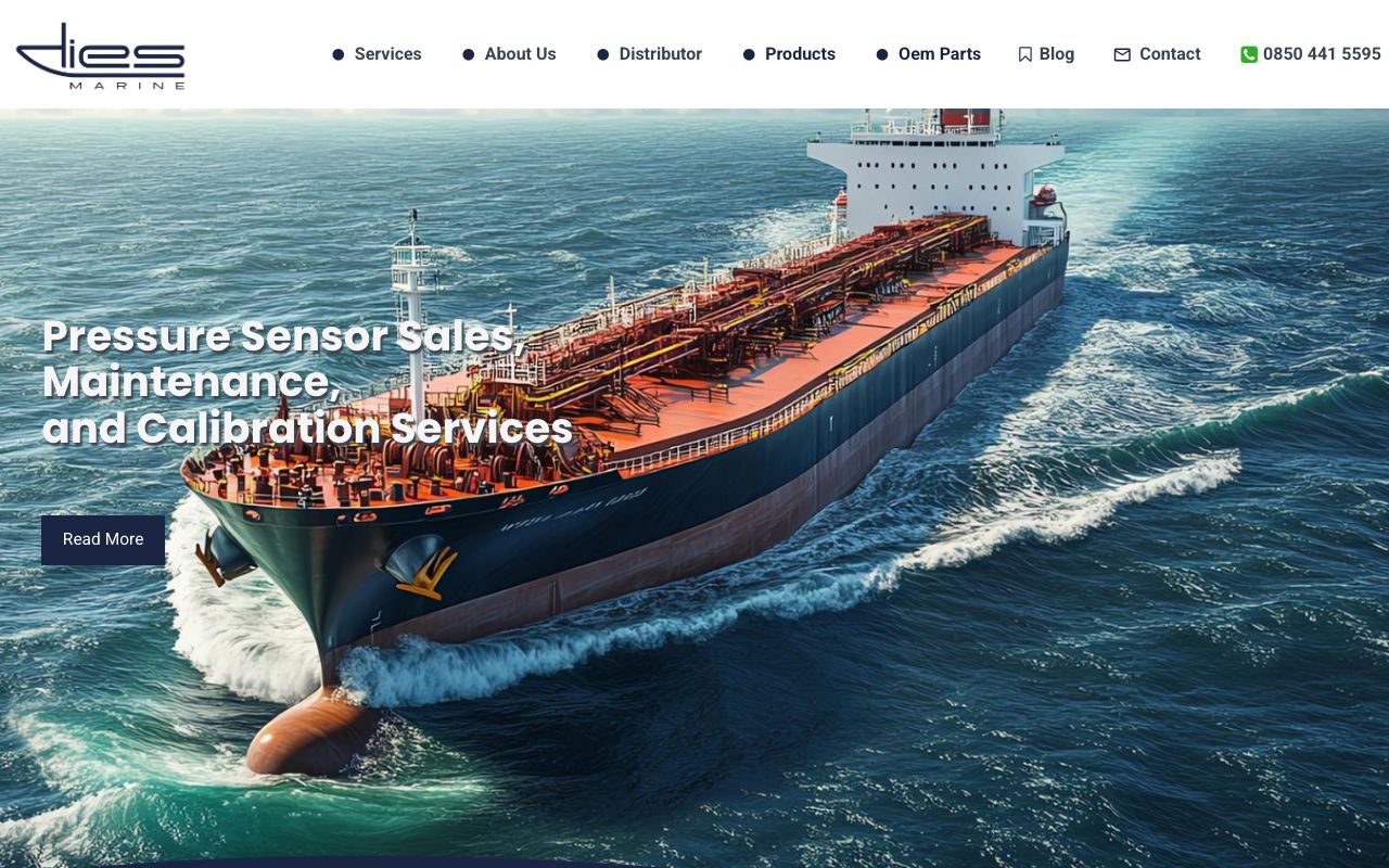 Dies Marine Web Tasarım Projesi