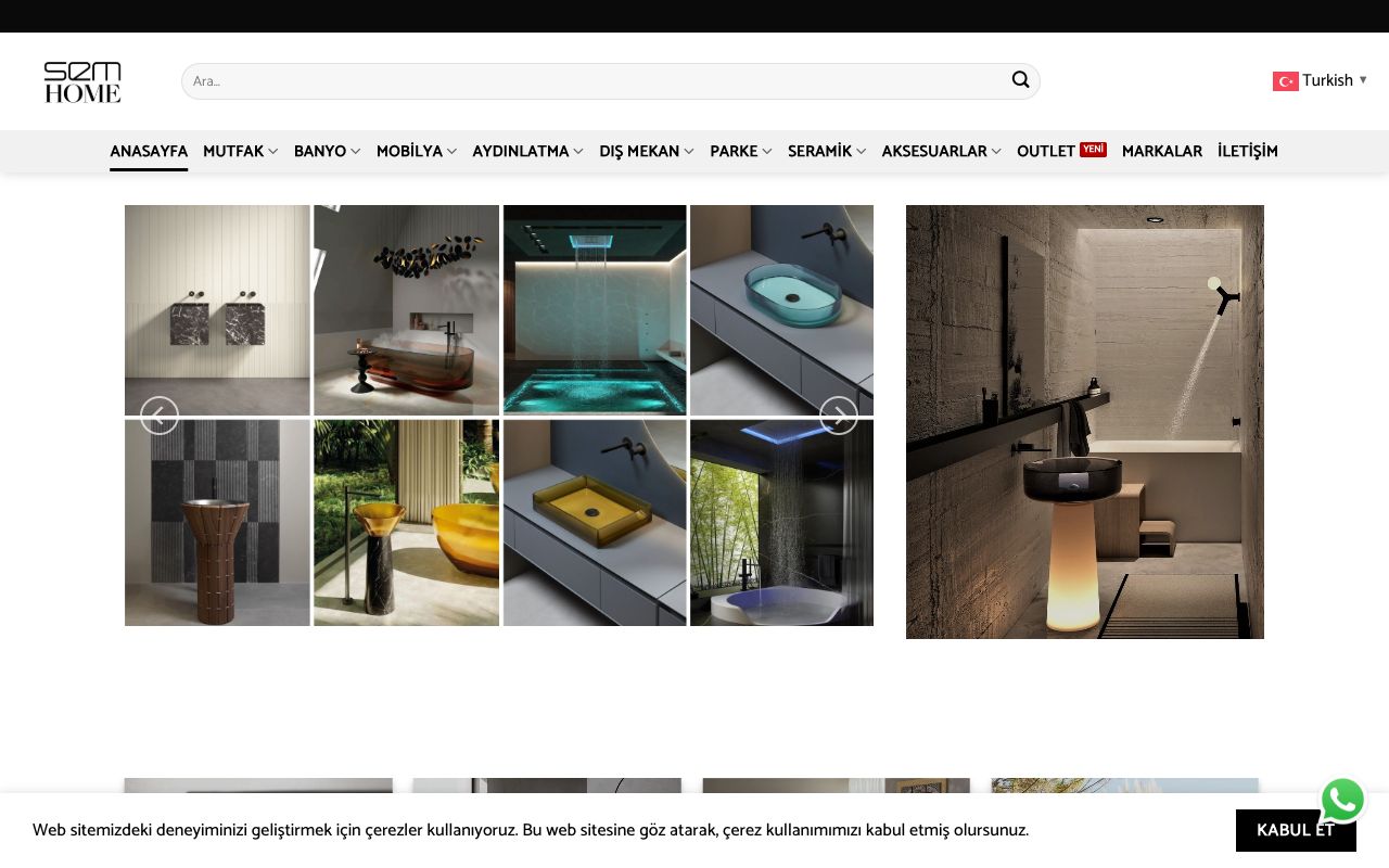 Sem Home Web Tasarım Projesi