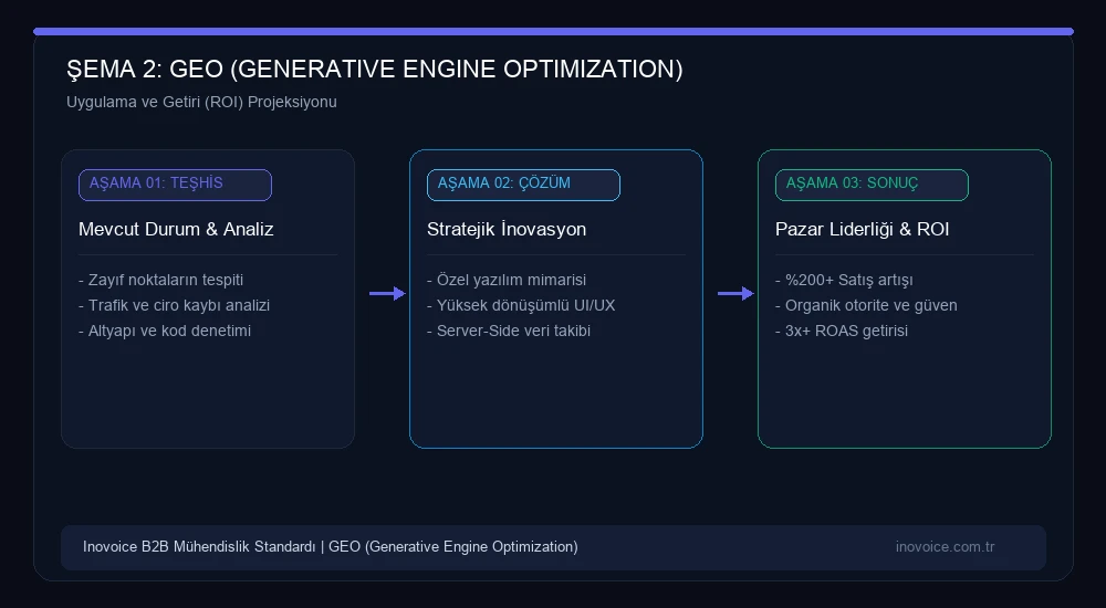 GEO (Generative Engine Optimization) Nedir? ChatGPT, Perplexity ve Gemini Aramalarında Görünür Olma Büyüme ve Yatırım Getirisi Modeli