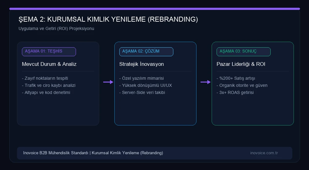 Kurumsal Kimlik Yenileme (Rebranding): Ne Zaman Yapılmalı, Stratejik Aşamaları ve Marka Otoritesi Büyüme ve Yatırım Getirisi Modeli