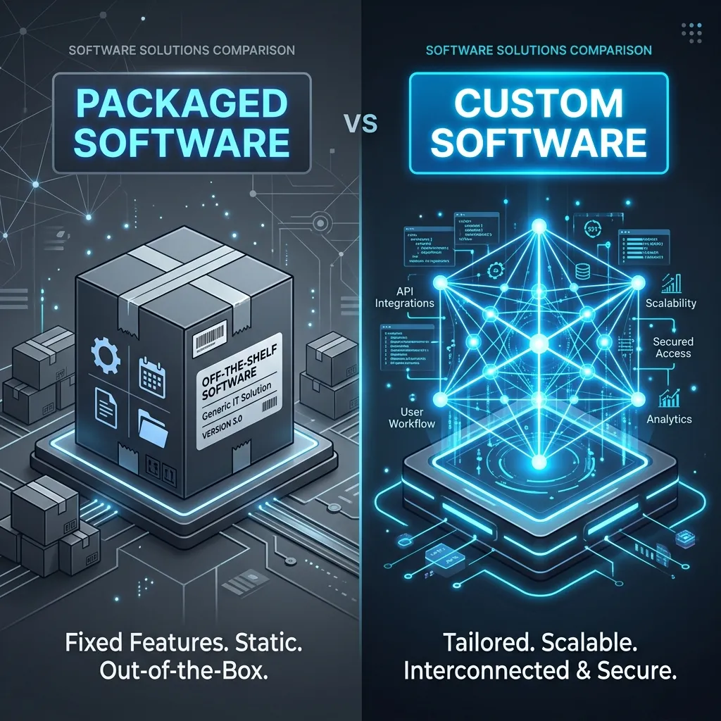özel yazılım, custom software