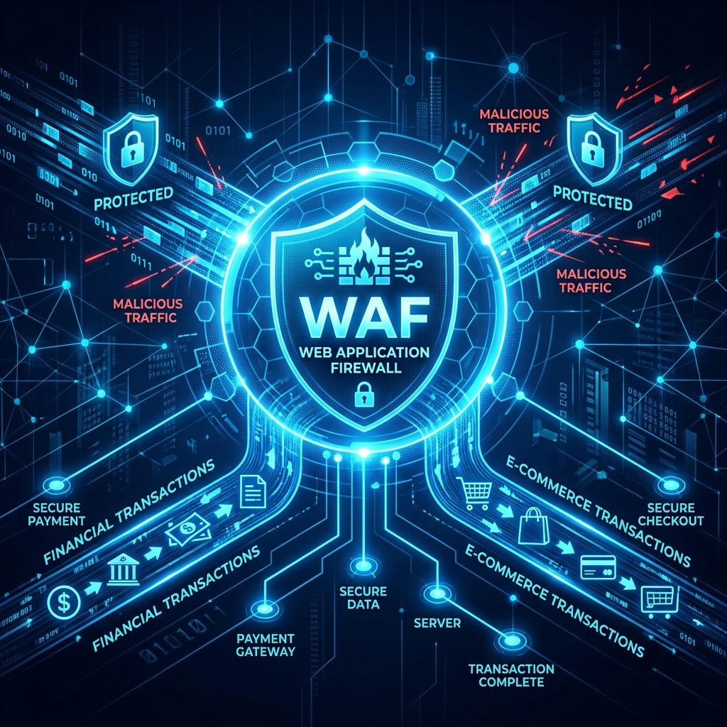 E-Ticaret ve Finans Siteleri İçin Ağ Güvenliği ve WAF (Web Application Firewall)