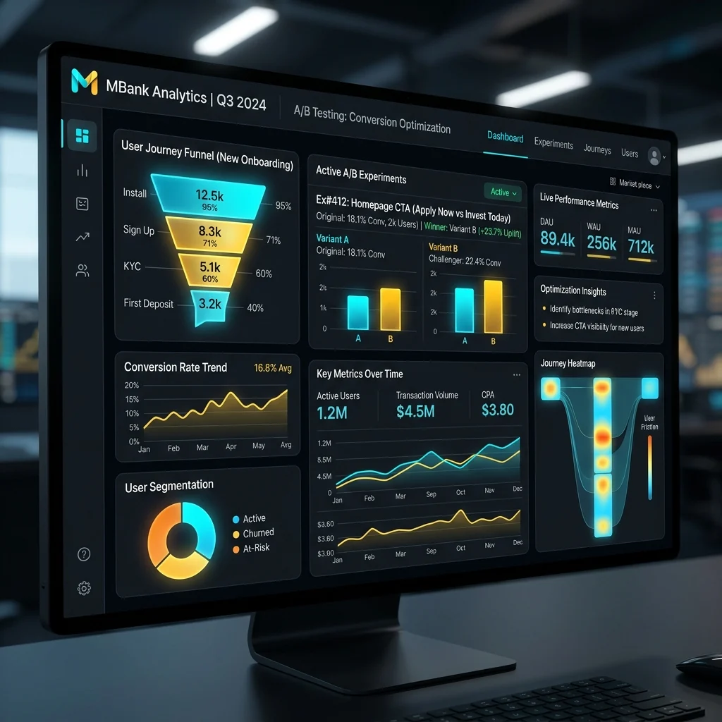 finans ve bankacılık dönüşüm optimizasyonu (cro)