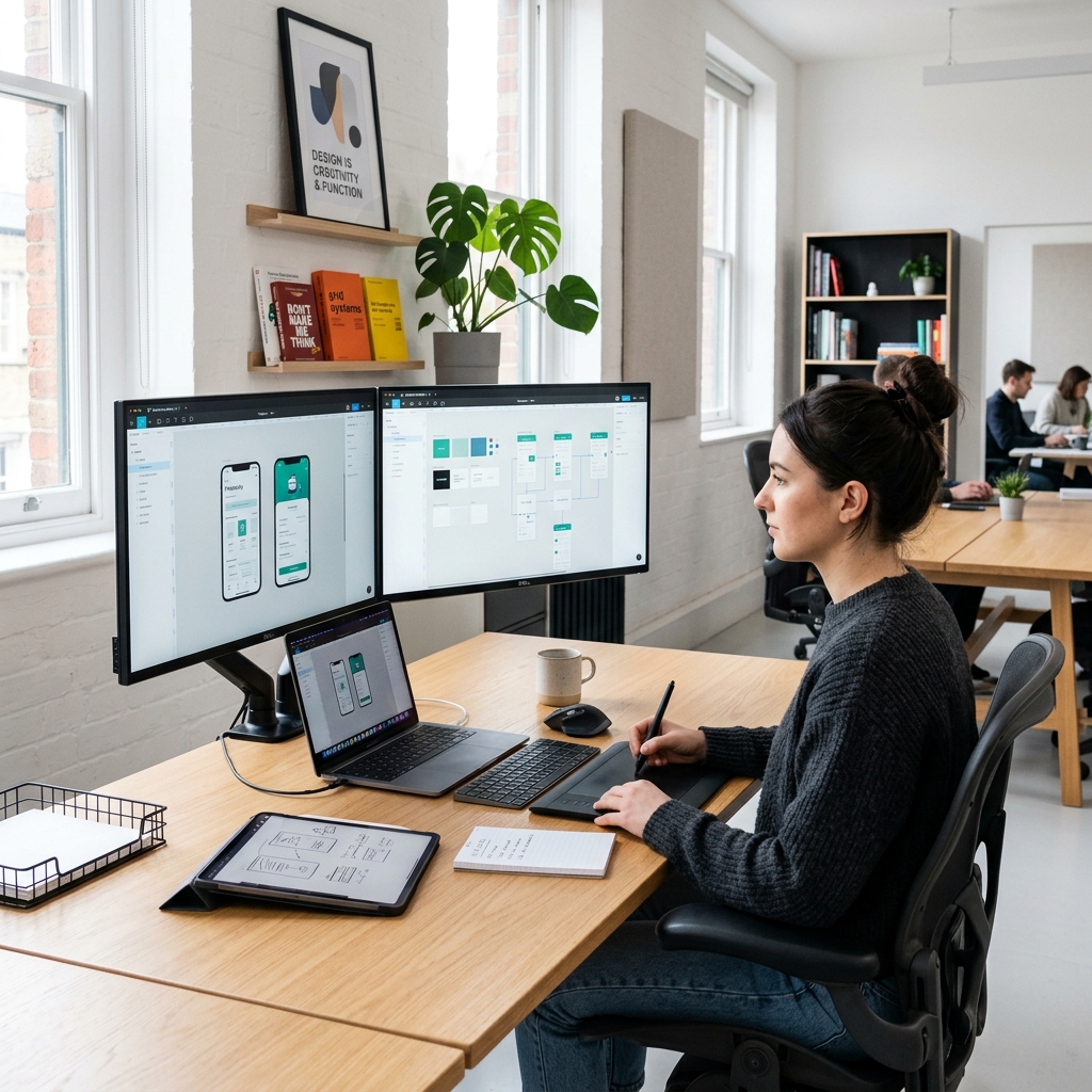 Yaratıcı UI UX Tasarım Stüdyosu ve Web Tasarım Süreci