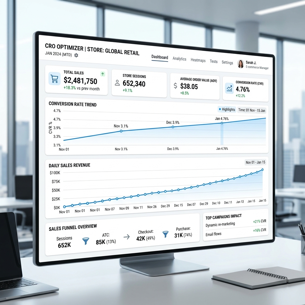 WooCommerce D&ouml;n&uuml;ş&uuml;m Oranı Optimizasyonu ve E-Ticaret